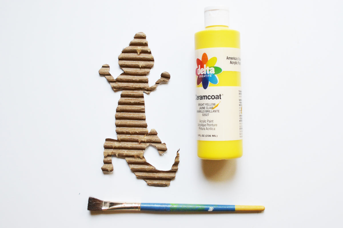 The Goodnight Gecko: A Process Art Craft Tutorial by @MakingWithMommy