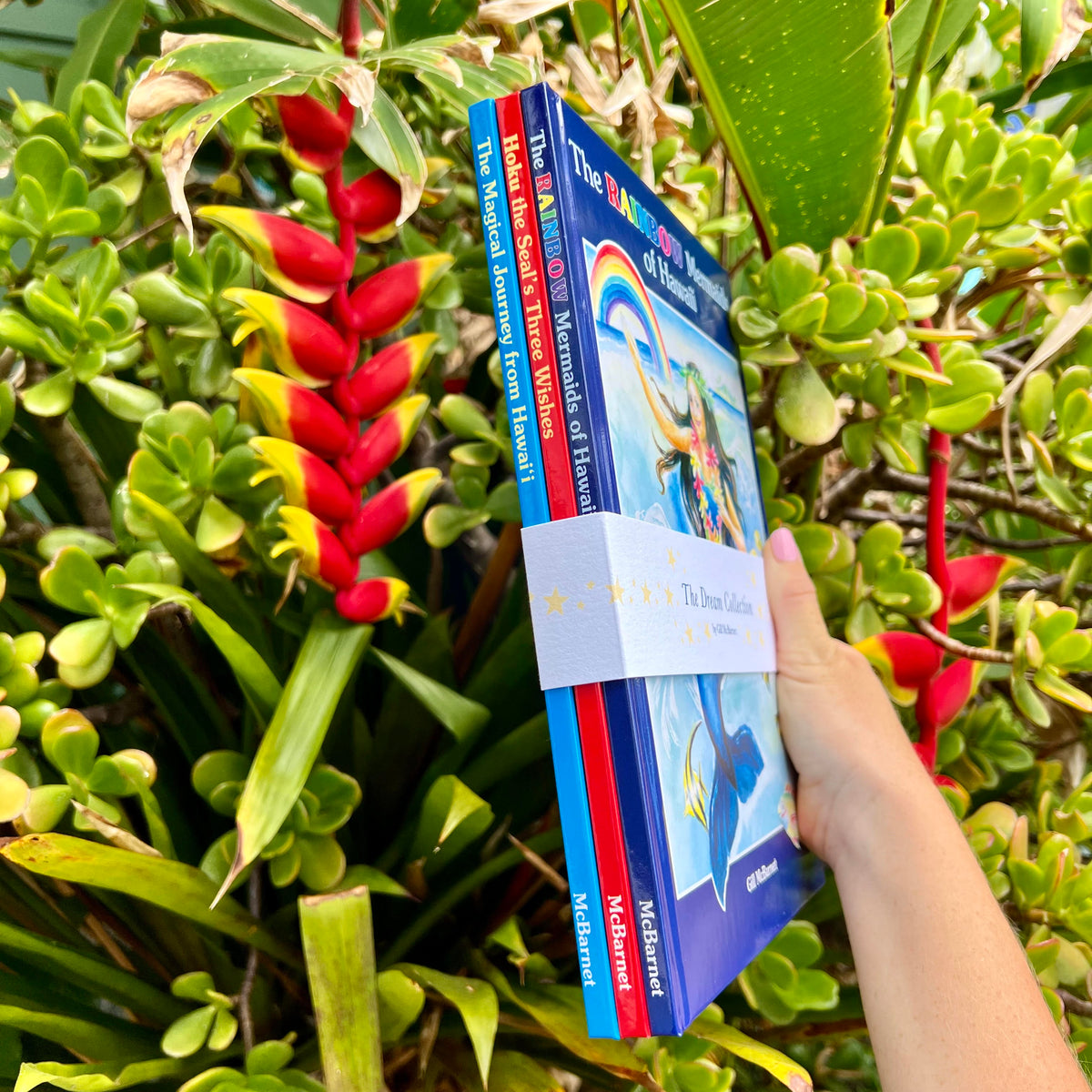 The Dream Collection Set books displayed together — bedtime-themed Hawaii book bundle