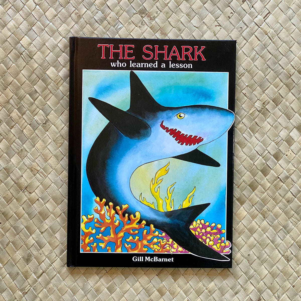 The Shark Who Learned a Lesson book cover — Hawaii children's book about kindness