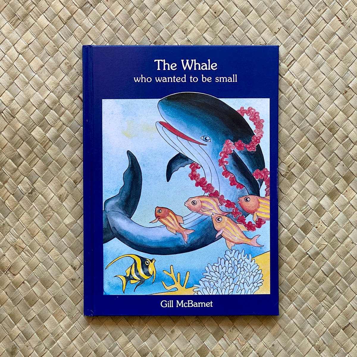 The Whale Who Wanted to be Small book cover — Hawaii children's book about self-acceptance