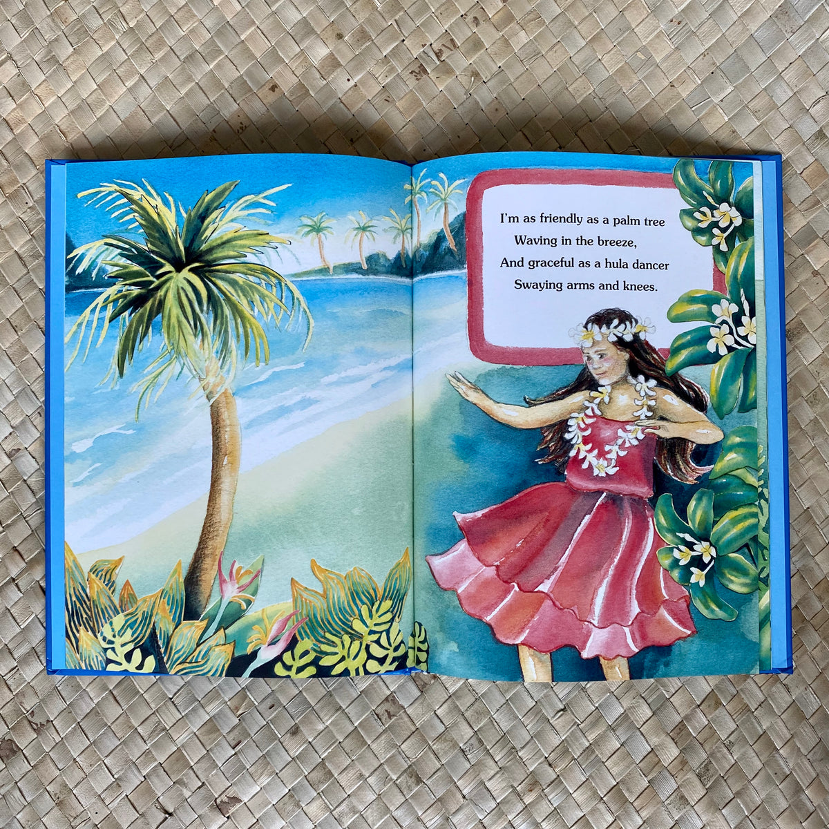 Happy as a Dolphin back cover — Hawaii children's picture book