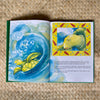 Interior illustration from The Brave Little Turtle showing Hawaii ocean scenery