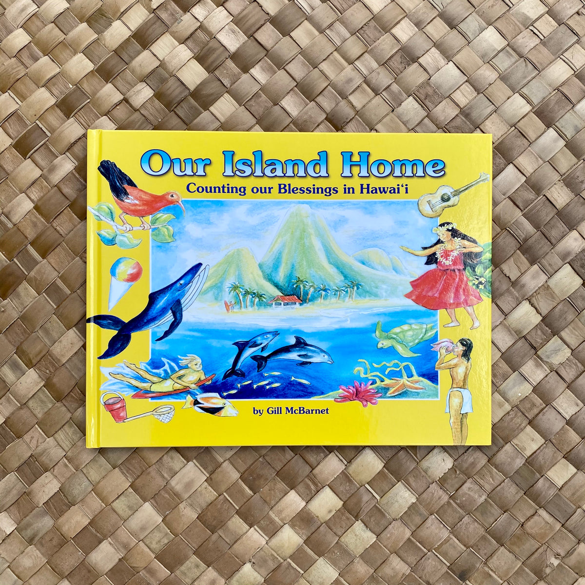 Our Island Home book cover — Hawaii children's book about gratitude